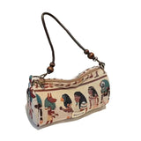 KYLETHOMASW  -  Retro Pharaoh Cartoon Print Tote Bag Women Bohemian Style Fun Cute Large Capacity Shoulder Bag Ladies Fashion Casual Handbag New