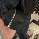 KYLETHOMASW  -  Vintage Cropped Pu Leather Jacket Women Streetwear Black Motorcycle Coat Fall Winter Long Sleeve Zipper Chic Outerwear New