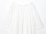 KYLETHOMASW  -  Autumn White Loose Dress Minimalist Lazy Off-shoulder Tube Dress Evening Dresses Party Dresses Vestidos