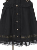 KYLETHOMASW  -  Japanese Lolita High Waist Mini Suspender Skirt Women Y2k Aesthetic Sweet Solid Streetwear Gothic Jk Saia Feminina Harajuku Jupe