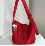 KYLETHOMASW  -  Men and Women Streetwear Travel Crossbody Bags Korean Letter Embroidery Y2k Handbags Trendy Casual All Match Shoulder Bag Women