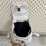 KYLETHOMASW  -  Contrast Star Mochilas Mujer Preppy Style Mochila Large Capaci Bag Drawstring Zipper Bolsas 2026 New Backpack Bags for Woman