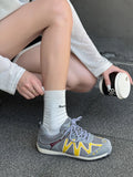 KYLETHOMASW  -  Women's Sneakers 2025 Summer Fashion Breathable Lace Up Running Shoes Outside Soft Soled Lightweight Comfortable Sneakers