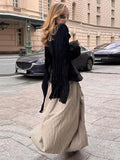 KYLETHOMASW  -  Plaid Wide Leg Pants Women Oversized Sweatpants Streetwear Baggy Joggers Korean Lazy Fashion High Waist Full Trousers