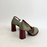 KYLETHOMASW  -  Designer Luxury Spring Thick Heel Women Mary Jane Shoes Butterfly-knot Buckle Strap Shoes Ladies Elegant Dancing Party Pumps