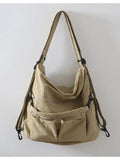 KYLETHOMASW  -  Vintage Y2k Aesthetic Pocket Women's Shoulder Handbags Casual All Match Men and Women Underarm Bag Streetwear Students Backpacks
