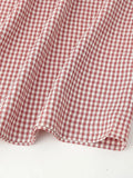 KYLETHOMASW  -  Summer Women O Neck Sleeveless Fit And Flare Long Plaid Dresses Casual Maxi Vestidos