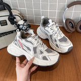 KYLETHOMASW  -  Sports Shoes Women Sneakers 2025 Spring New Style, Thick Sole Height Increasing, Versatile And Walking Shoes Casual Sports Shoes