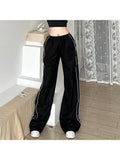 Kylethomasw  Woman Old Money Pants Aesthetics Trousers 90s Sweatpants Unisex Cargo Hip-hop Pants Hiking Streetwear Pant Tunic Drawstring