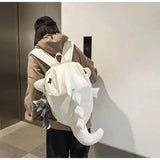 KYLETHOMASW  -  Waterproof Trendy Shark Backpack Large Capacity Casual Travel Laptop Bag Nylon ins College Students Schoolbag Outdoor
