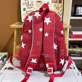 KYLETHOMASW  -  Rabbit Ears Star Ita Bag Transparent Mochila Student Mochilas Mujer Teenage Girls Bolsas High Capaci Bags for Woman Backpack