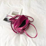 KYLETHOMASW  -  Women's Mini PU Leather Star Decor Handbag Cute Fashion Aesthetic Daily Dating Shoulder Tote Bag Simple Crossbody Bags