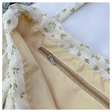 KYLETHOMASW  -  Sweet Ruffled Shoulder Armpit Bag 2025 Spring and Summer New Large Capacity Student Class Bag Fashionable Tote Bag