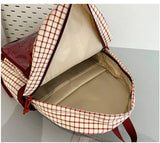 KYLETHOMASW  -  Ita Backpack High-capacity Canvas School Bag Transparent Preppy Style Rucksack for Teenage Girls Display Bolsas Mujer Сумка