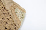 KYLETHOMASW  -  Knitted Elegant Skirt Women Low Waist Patchwork Irregular Hip-Covering Street Fashion Versatile Casual Sweet Style Bottom