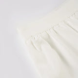 KYLETHOMASW  -  Fashion Solid Simple A-line Women Skirts Summer Elegant Causal Design Lace Spliced Long Skirts