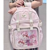 KYLETHOMASW  -  High Capacity Ita Mochila Students Backpack Sweet Cute Original Bag Daily Using Mochilas Mujer Commute All-match Bags for Woman