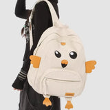 KYLETHOMASW  -  Chicken Corduroy Bag Cute Teenage Girls Mochila Student Mochilas Mujer Japan Style Travel Bolsas Bags for Woman Backpack