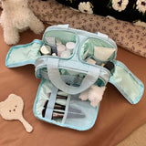 KYLETHOMASW  -  Multi-pouch Travel Cosmetic Bag Waterproof Multifunction Makeup Pouch Bag Handbag Toiletries Organizer Travel Wash Bag Outdoor
