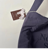 KYLETHOMASW  -  Men and Women Streetwear Travel Crossbody Bags Korean Letter Embroidery Y2k Handbags Trendy Casual All Match Shoulder Bag Women