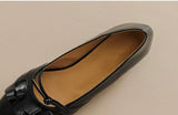 KYLETHOMASW  -  Summer New Wave Design Women's Flat Shoes Pointed Toe Shallow Slip-on Female Single Shoes Solid Color Versatile Ladies Footwear