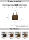 KYLETHOMASW  -  Business Tote Bag With Large Capacity For Commuting, Retro And High-End Texture Fashionable Versatile Shoulder Bag For Women