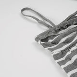 KYLETHOMASW  -  Y2k Bow Bandage Slight Strech Backless Striped Slim All Match Sleeveless Streetwear Tanks