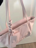 KYLETHOMASW  -  Harajuku Pink Shoulder Bags Women New Trendy Large Capacity Tote Bag Purse Female Leather Y2k Handbag Aesthetic