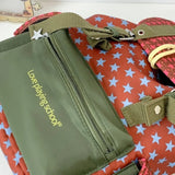 KYLETHOMASW  -  Cute Large Capacity Lucky Star Backpack Korean Style Multi-pocket Drawstring Schoolbag Y2K Nylon Hiking Camping Bag Students