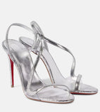 KYLETHOMASW  -  Summer New Multi Color Serpentine Straw Stiletto Sandals Sexy Party Fashion Show 35-43 Large Women's Sandals