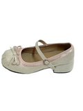 KYLETHOMASW  -  Fashionable  Knot Flat Heel Mary Janes Shoes Slip-On round Toe Rubber Outsole Summer Season Women's Footwear