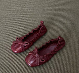 KYLETHOMASW  -  Mary Janes Shoes Women Ballet 2025 New Versatile Bow Single Shoes Fashion Elegant Daily Dress Flat Shoes Zapatos De Mujer