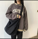 KYLETHOMASW  -  Y2k Aesthetic Solid Vintage Ins Shoulder Bag Streetwear Preppy College Students Crossbody Bags Casual All Match Women's Handbags