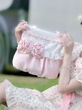KYLETHOMASW  -  Sweet 3d Flower Shoulder Bag High Capacity Tote Sac Femme Beautiful Bags for Woman Original Bolso Lolita Bolsos De Mujer