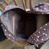 KYLETHOMASW  -  Polka Dot Bag Large Capaci Travel Mochila Zipper Mochilas Mujer Daily Using Backpacks Backpack Outdoors Bolsas Feminina