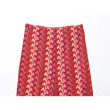 KYLETHOMASW  -  New Autumn Women Vintage High Waist Striped Crochet Knitted Pants Casual Trousers