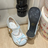 KYLETHOMASW  -  Fashionable Mary Jane Women's Shoes Elegant Temperament Soft Sole Cat Low Heeled Small Round Toe Lolita Shoes for Women Tacones
