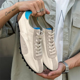 KYLETHOMASW  -  New Women Men High Quality Lace-Up Comfortable Soft Sole Flatsshoes Outdoor Casual Breathable Sneakers Fitness Shoes Male Shoes