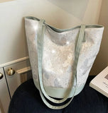 KYLETHOMASW  -  Tote Bag for Women New Style Fashionable and Versatile College Student Commuting One Shoulder Class Bucket Bags