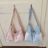 KYLETHOMASW  -  Pearl Transparent Rabbit Tote Bag Shoulder Bags Preppy Style Bolsas Feminina Multi-function Bolsa Bolsos mujer Sac Femme