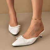 KYLETHOMASW  -  Sandals Women Sexy Buckle Strap Women Pumps Elegant Pointed Toe Thin High Heels Banquet Party Slingback Shoes