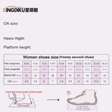 KYLETHOMASW  -  Niche Design Round-toe Long-thigh Boots for Women New Big-toe Strap-on Bow Fashion Flat Shoes