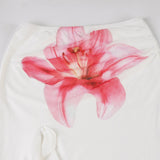KYLETHOMASW  -  Fashion Floral Print Elegant French Chic Women Skirts Summer Causal Slim Fit Ribbons Skirts