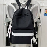 KYLETHOMASW  -  Women Students High-capacity Casual Backpack Y2k Aesthetic Sweet Kawaii Backpacks Fashion Trendy Korean Schoolbags Streetwear