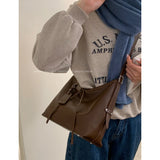 KYLETHOMASW  -  Retro Niche Underarm Bag for Women Winter New Tote Large Capacity Bags