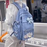 KYLETHOMASW  -  High Capacity Mochilas Mujer Students Mochila Daily Using Ita Bag Youth Backpack 2025 Fashion Trendy New Bolsa Feminina