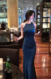 KYLETHOMASW  -  Luxury Solid Womens Long Dresses Sexy Elegant Ruffles Blue Chic Evening Dress Slim Fit Whit Canisole Green Mermaid Vestidos