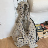 KYLETHOMASW  -  Plush Dot Bag Crossbady Tote Bolsos mujer Shoulder Bags for Woman Commuter Sac Femme Large Capaci Bolsas Underarm Bolsa