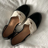 KYLETHOMASW  -  Women Shoes Flat Shoes Elegant Concise Round Toe Thick Heel Casual Shoes Round Toe Soft Bottom Sandals Fashion Comfortable