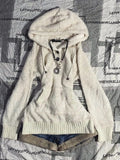 KYLETHOMASW  -  Y2K Women Fuzzy Knit Hooded Sweaters Thick Warm Long Sleeve Plush Pullovers Autumn Winter Cute Casual Solid Sueter Mujer